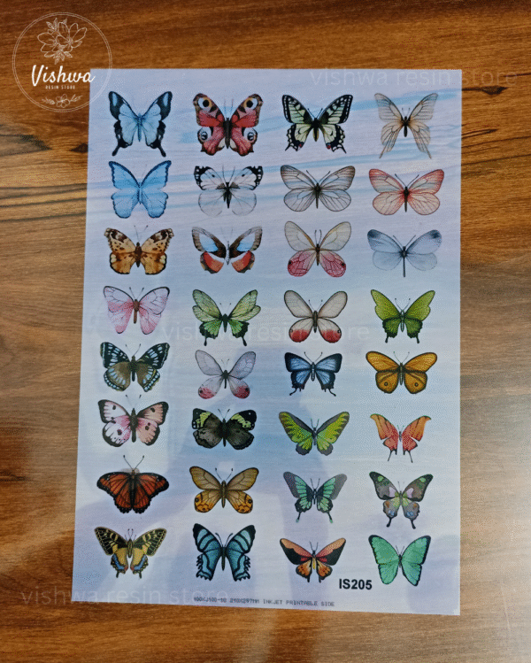 Butterfly Designs Insert Sheet B1
