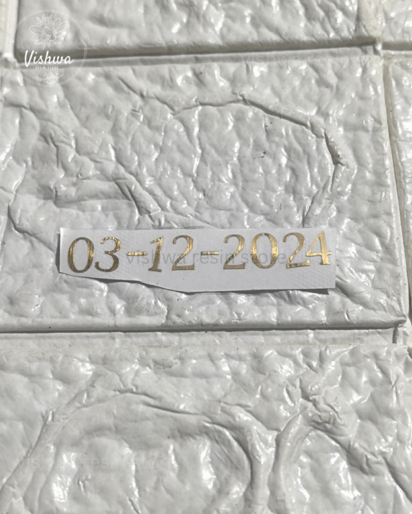 Date - Vinyl Sticker