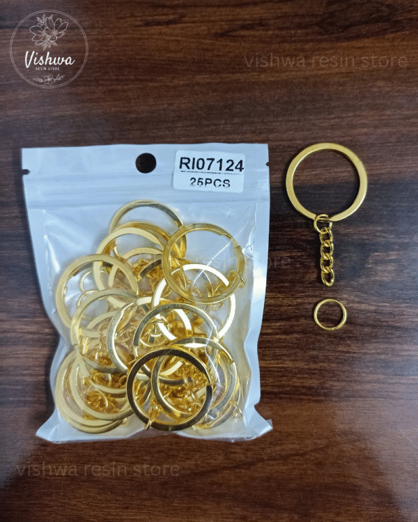 Keychain With Connecter Ring